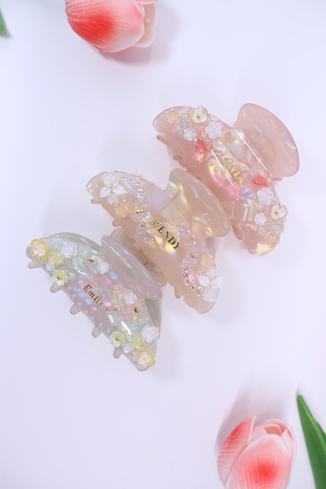 Personalised Name Mermaid Hair Clip