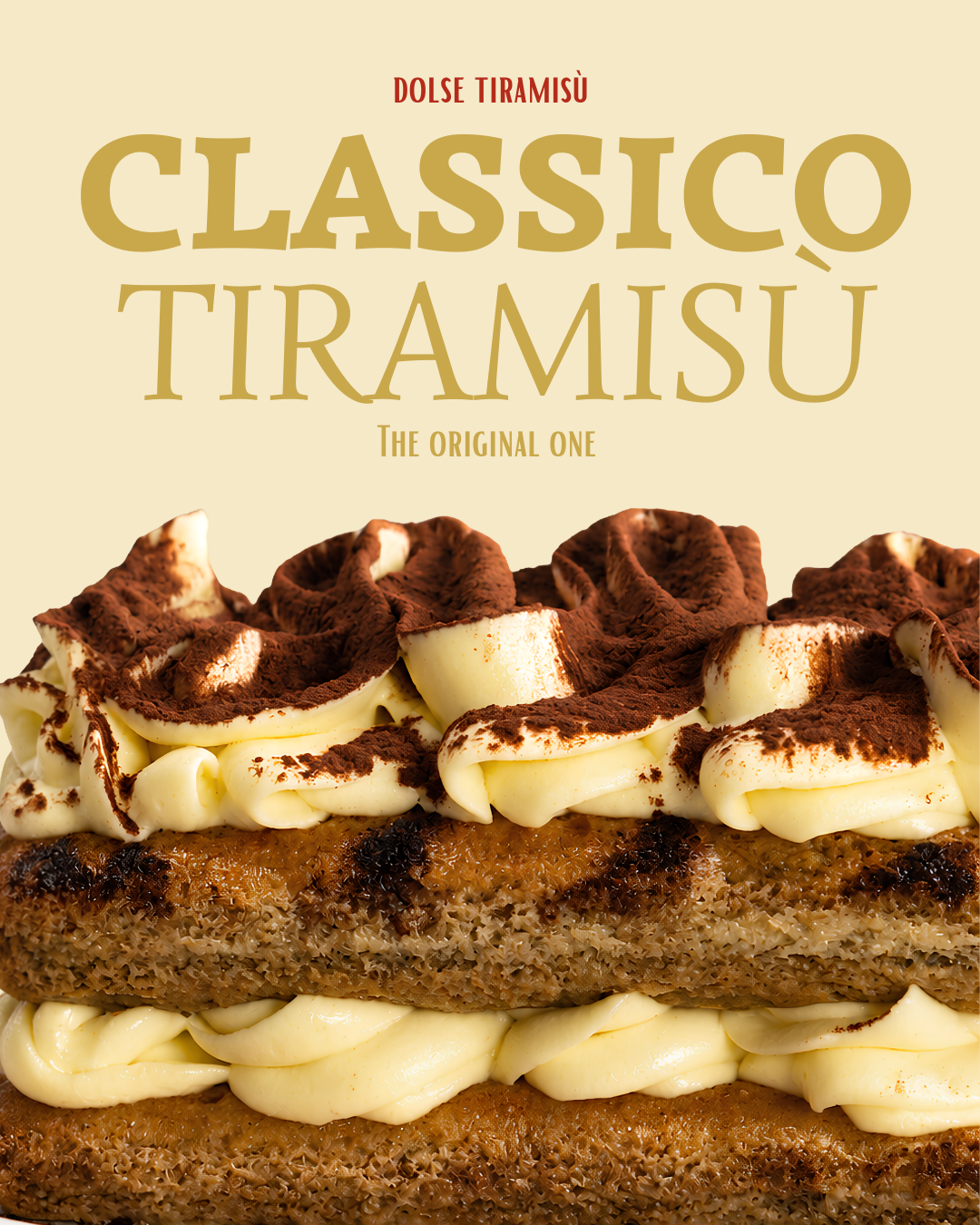Classic tiramisu