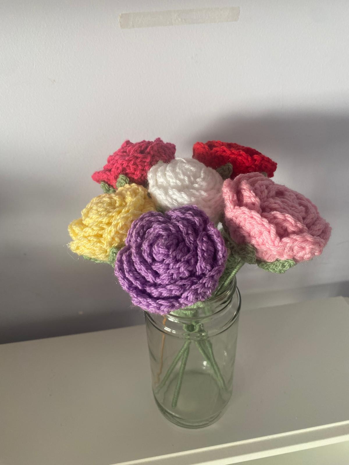 Petalz by Z Individual Crochet Roses