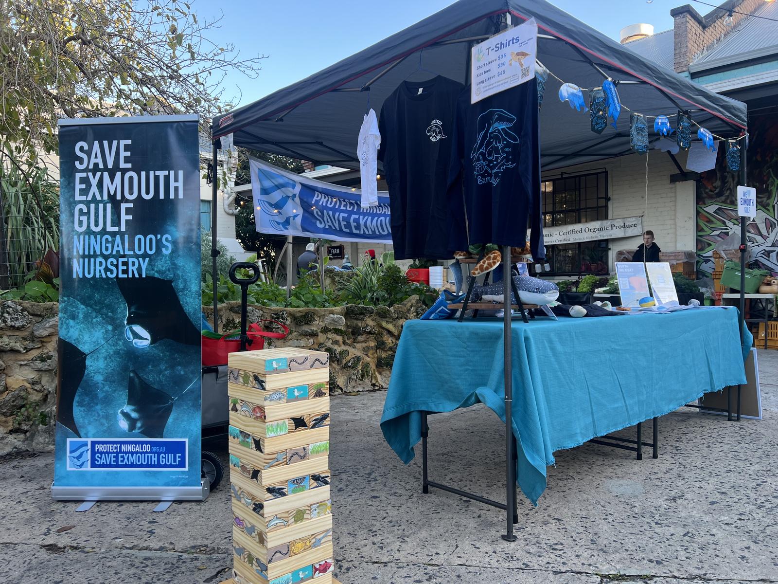 Protect Ningaloo market stall