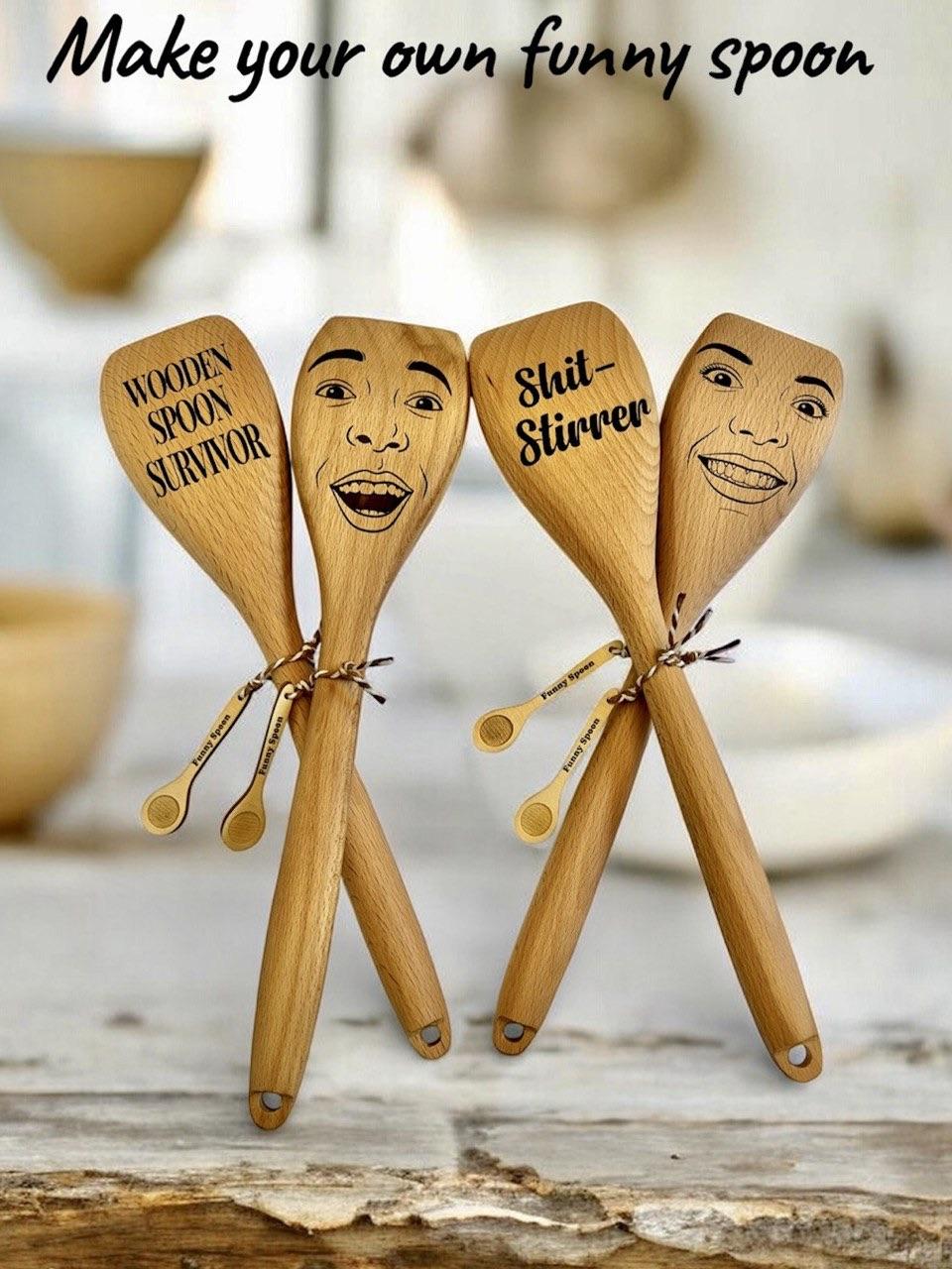Wooden Spoons Custom