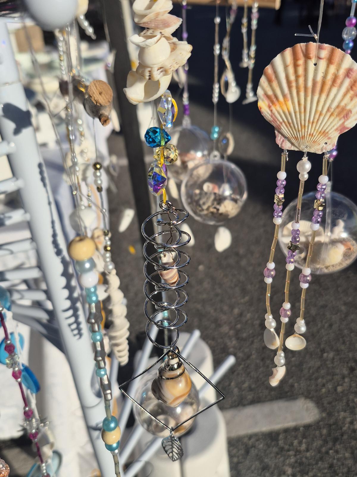 Coastal charm hangers