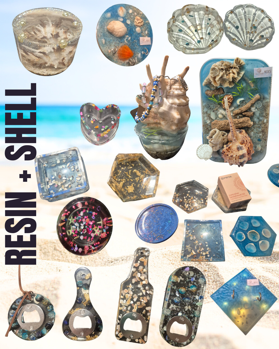Resin & shell