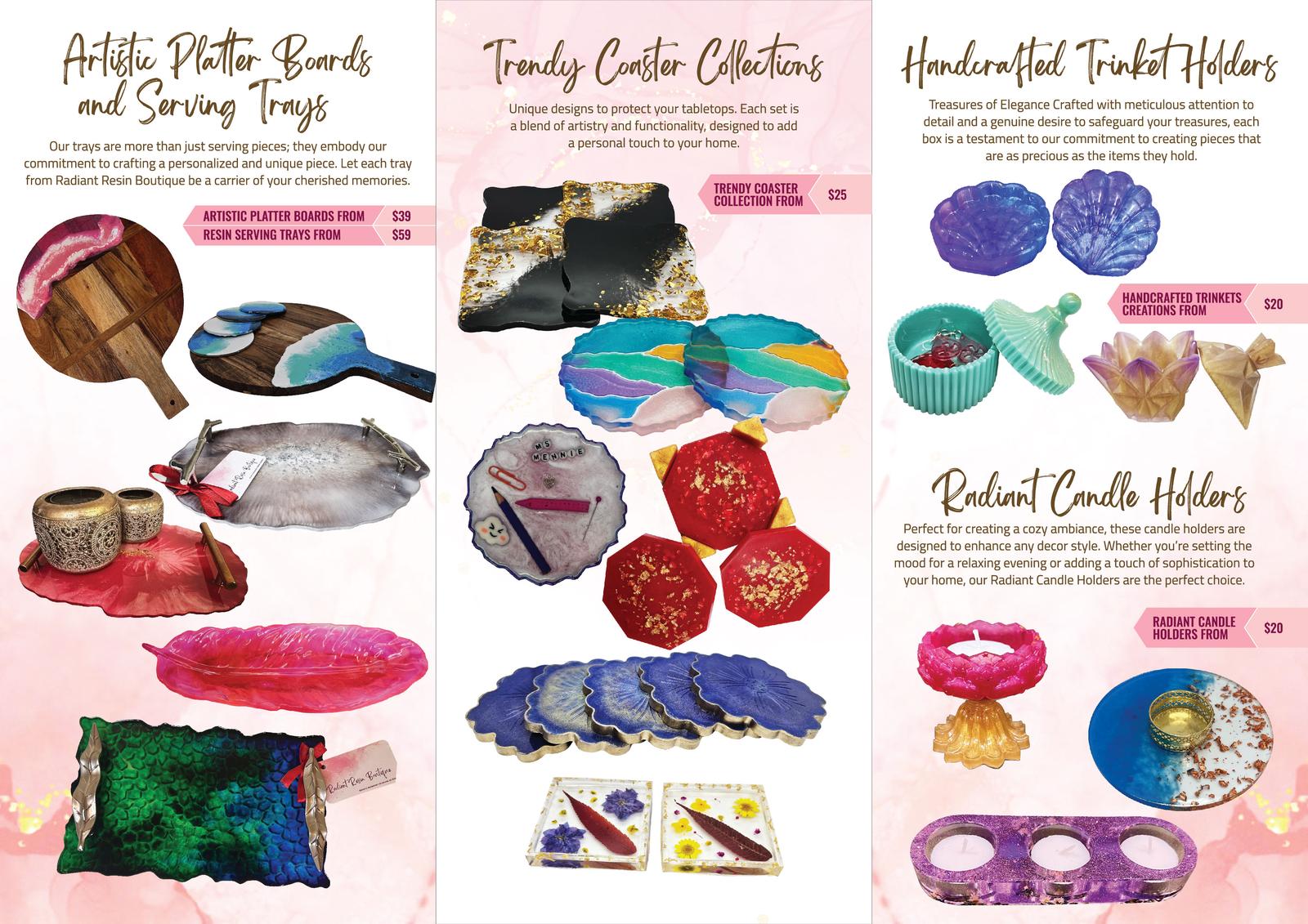 a variety of products 