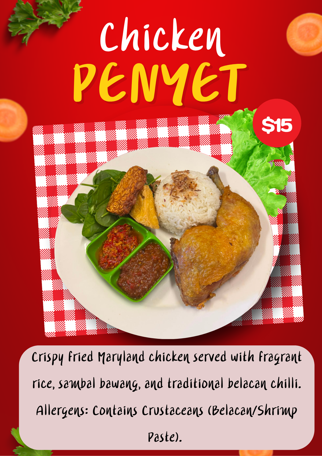 CHICKEN PENYET