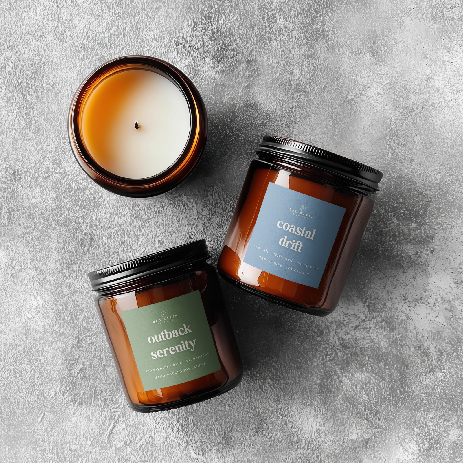 Australian-Inspired Soy Candles