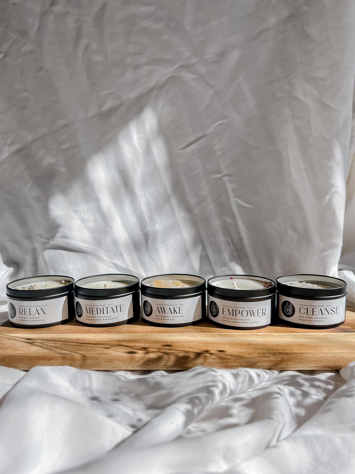 Essential Oil Soy Candles