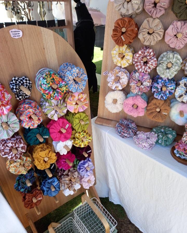 Scrunchies - Remnants, vintage, reclaimed, industry waste
