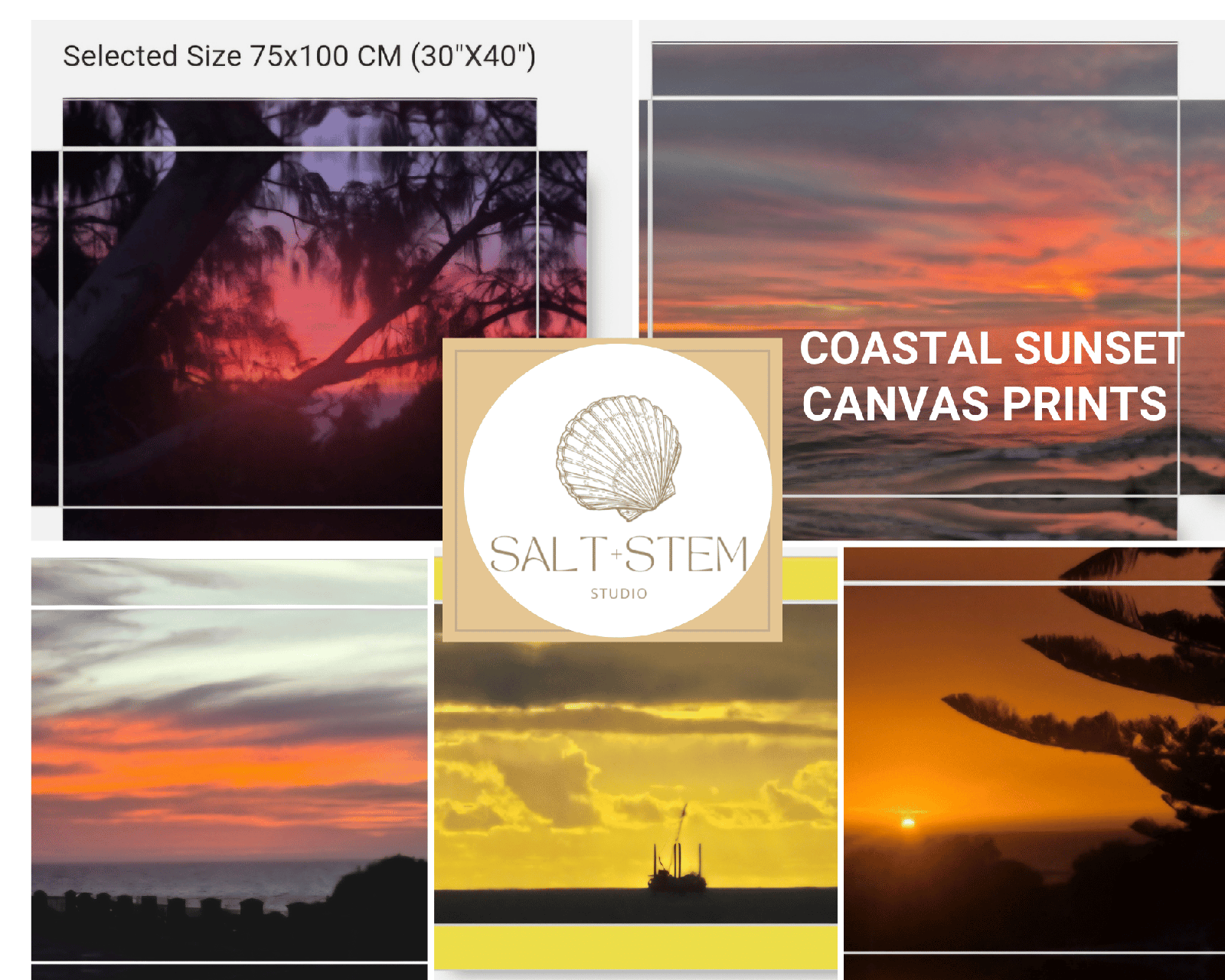 Quinns Sunset Canvases
