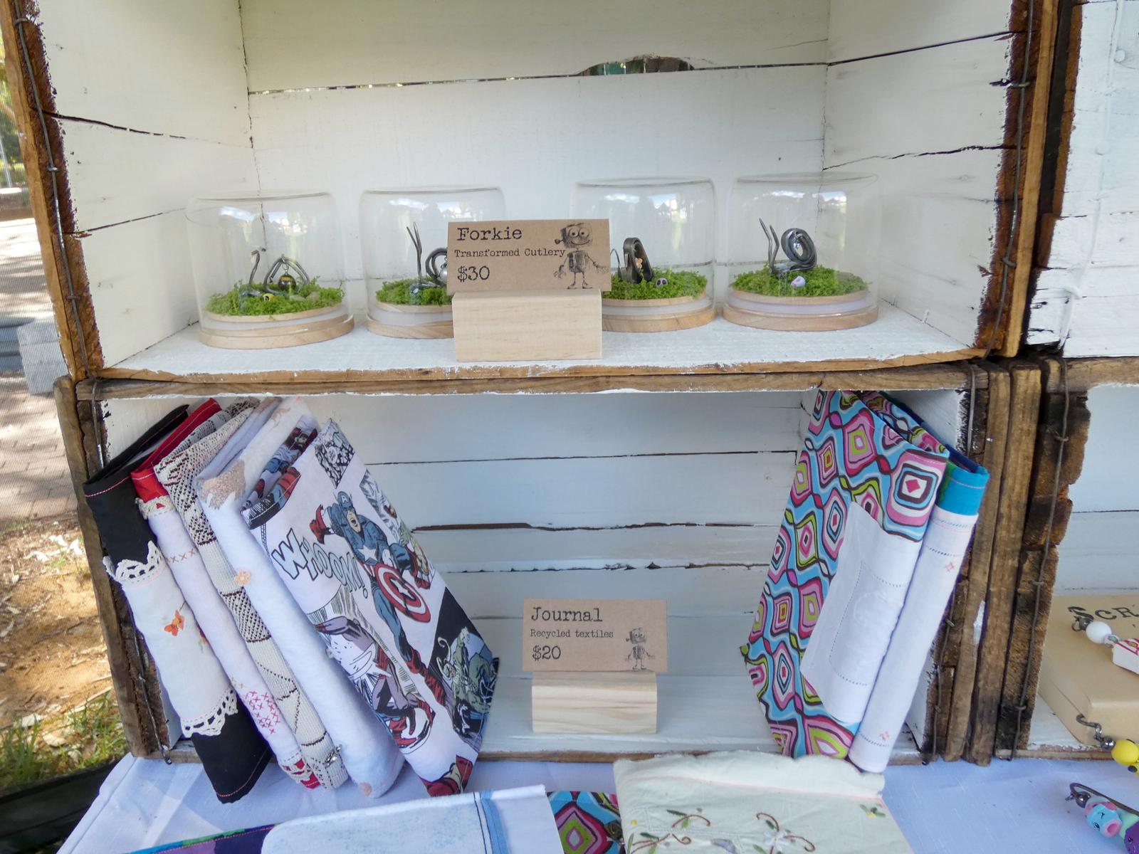 Market Day, Forkies and Journals 