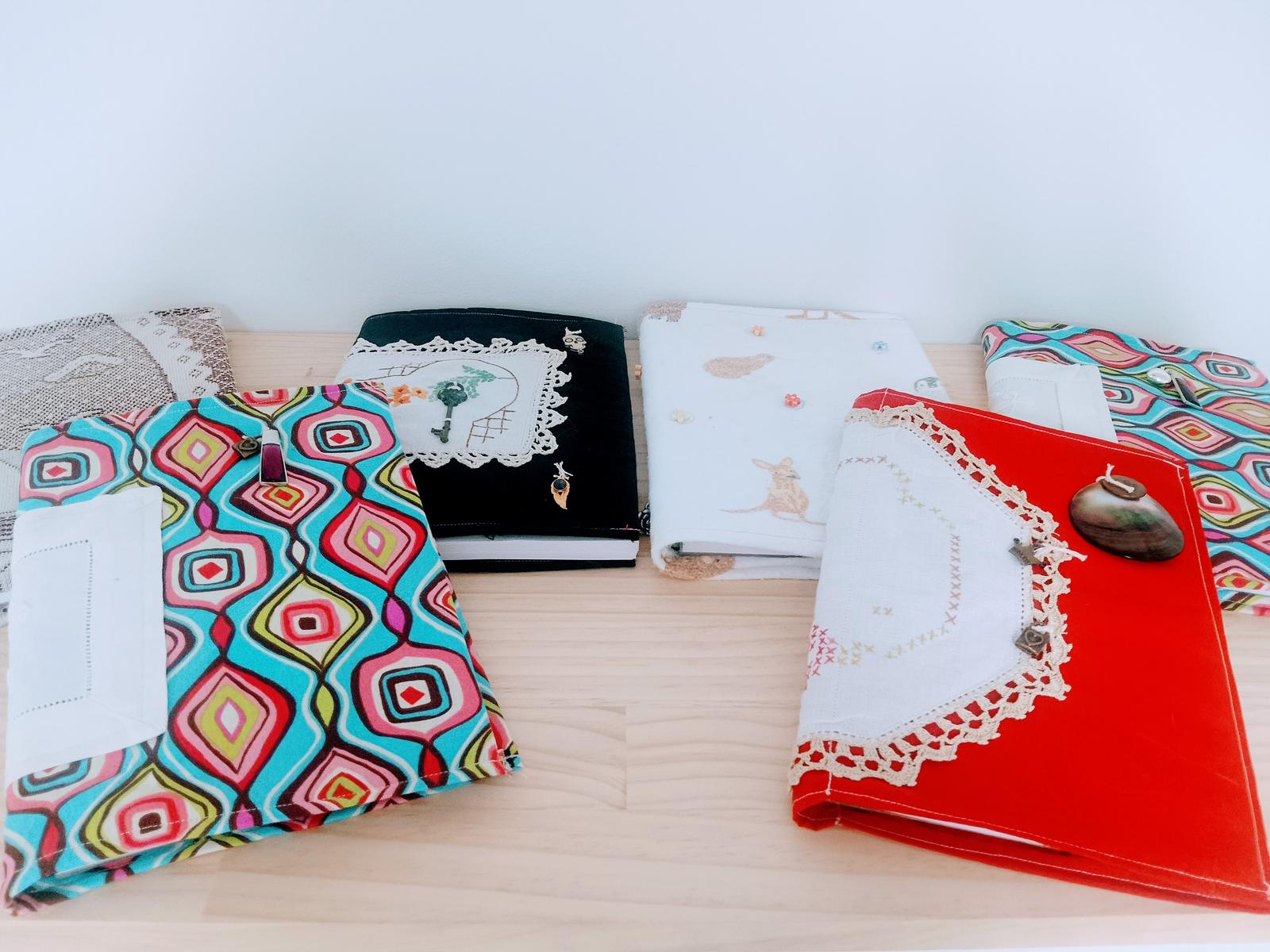 Journals featuring recycled fabric cover