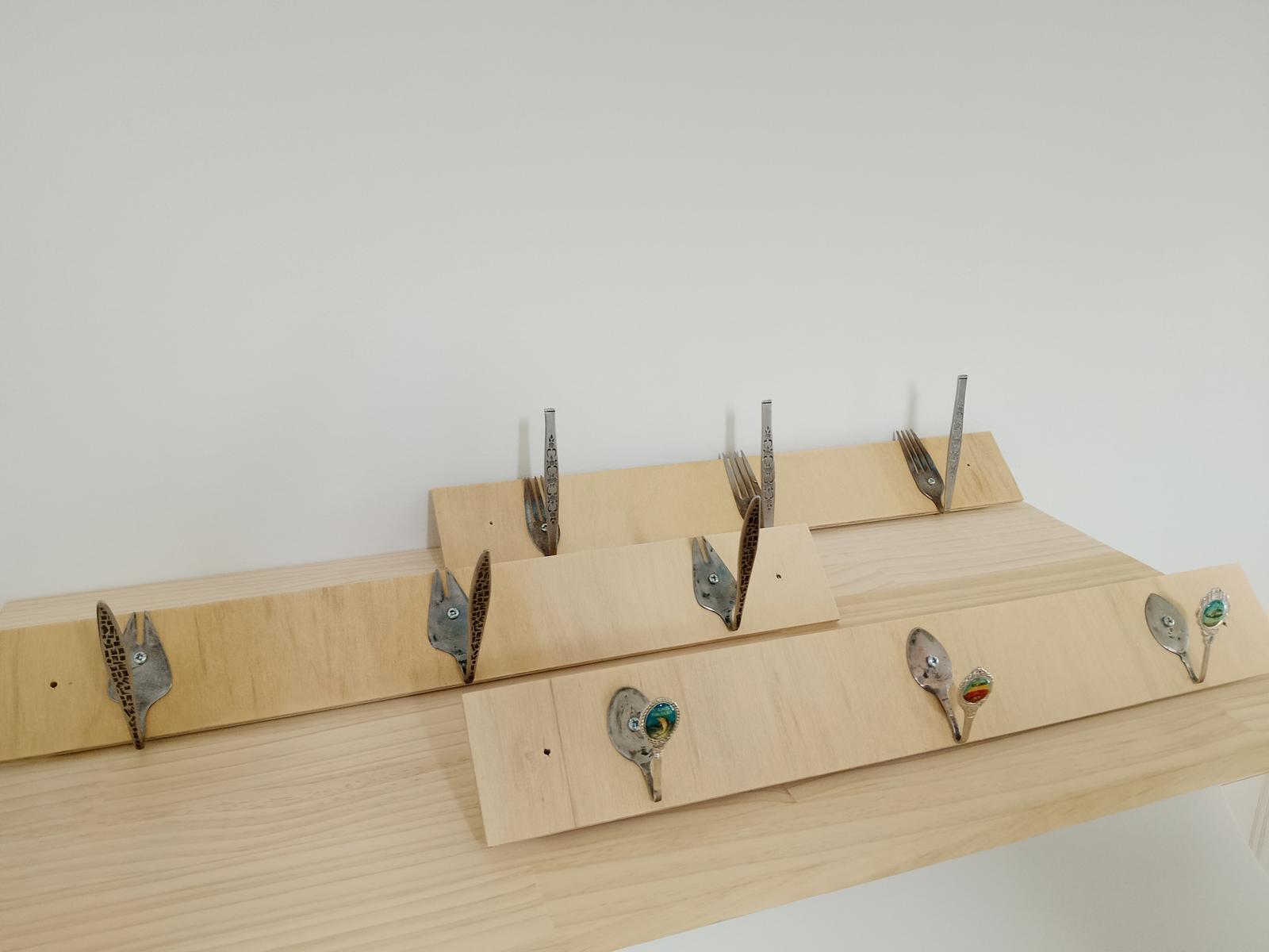 Reimagined Cutlery Coat Racks