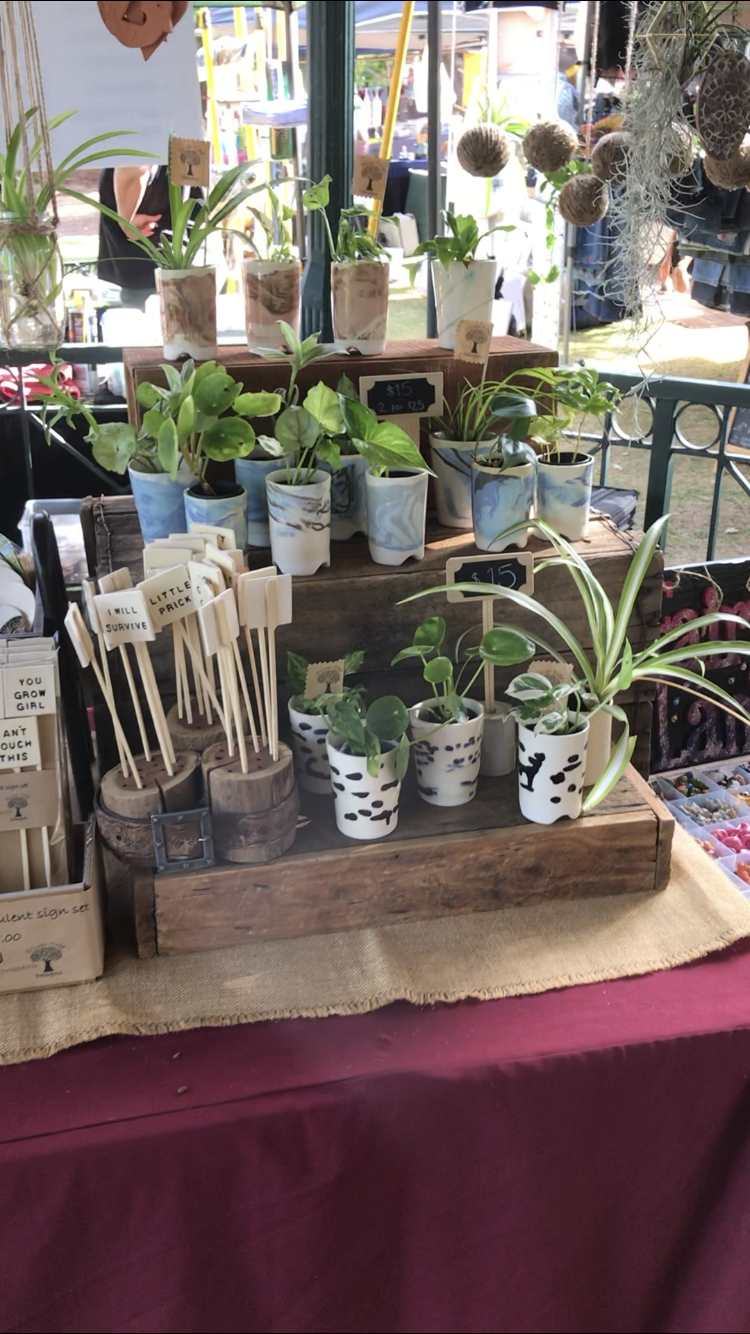 Indoor tube pots