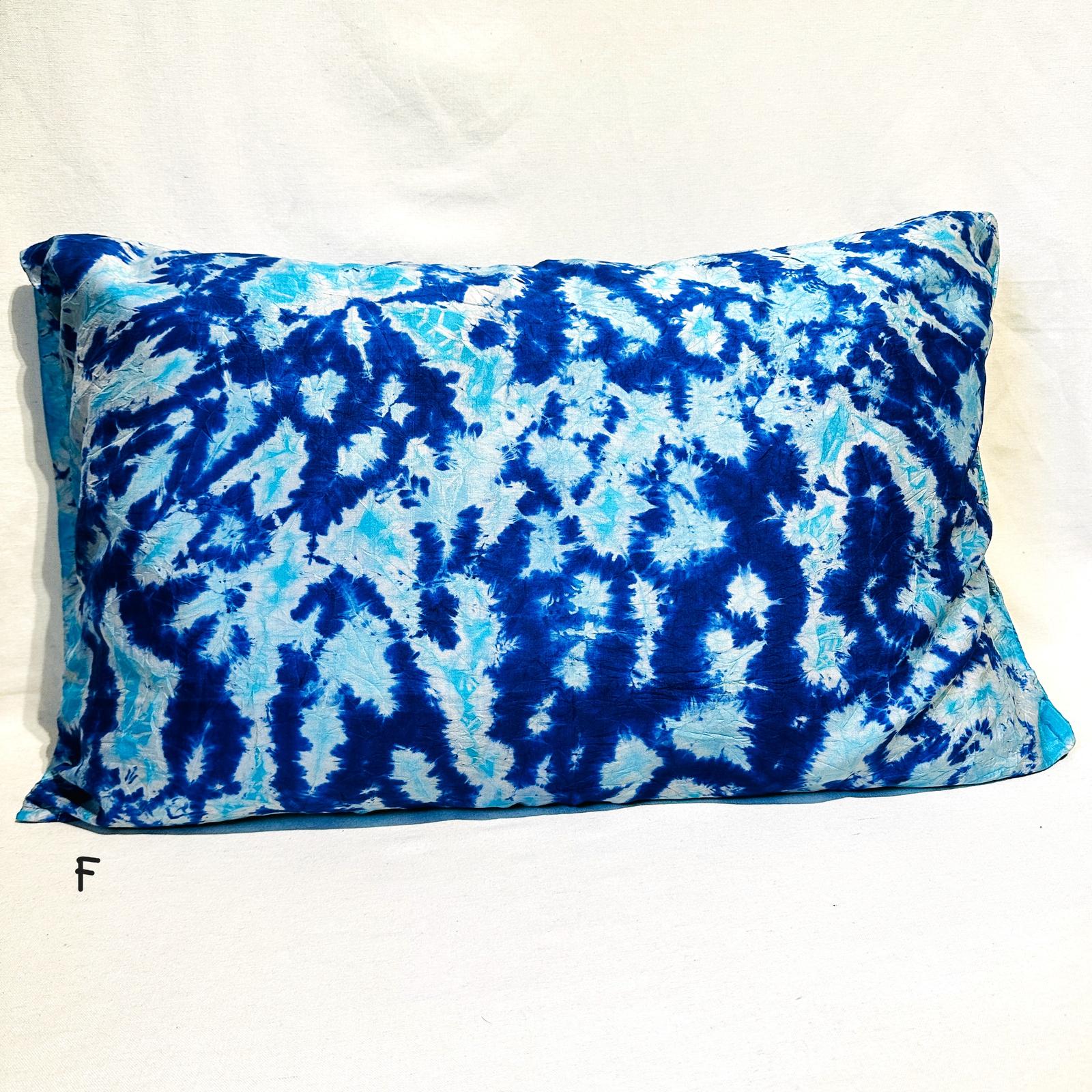 Silk Tie Dyes Pillow Case