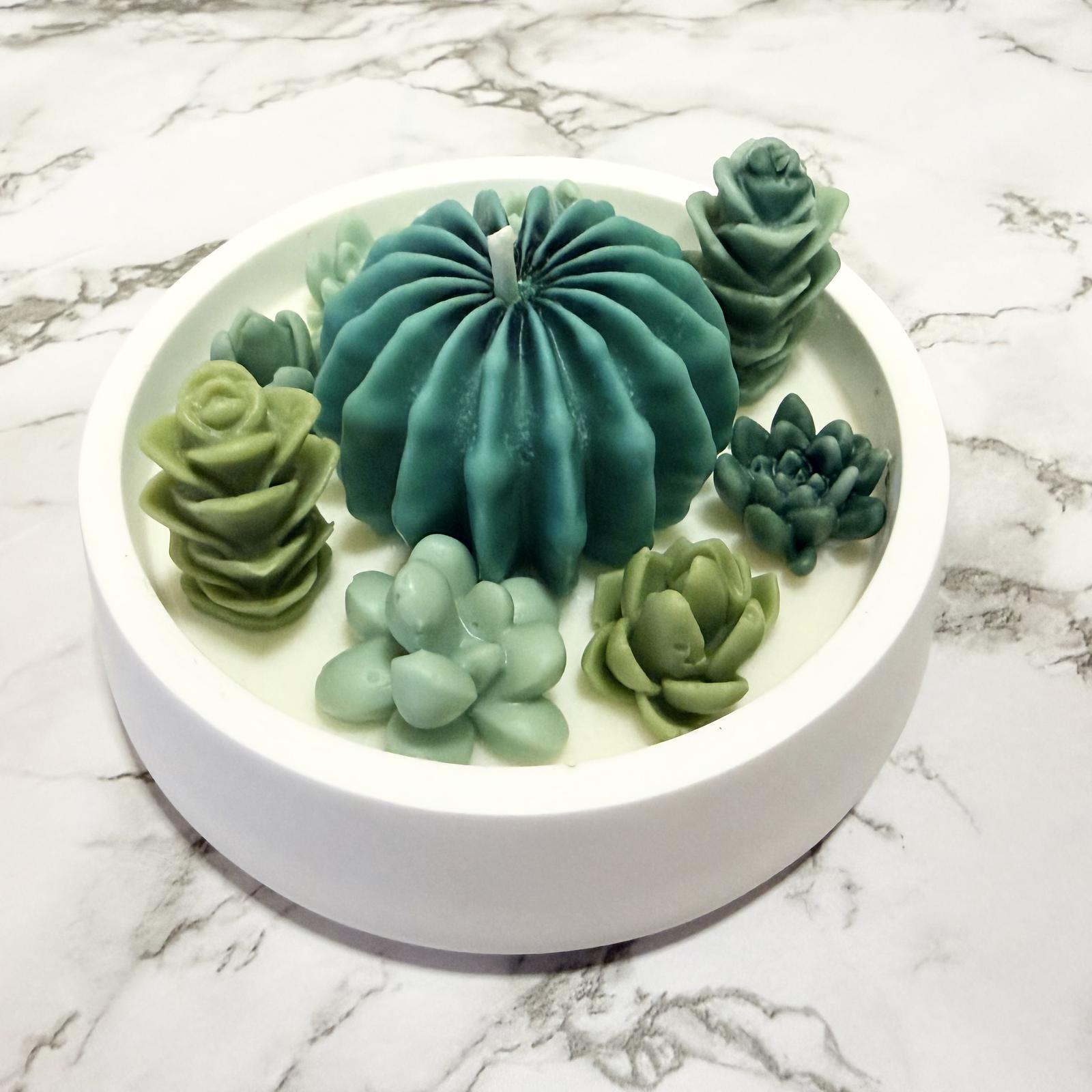 Succulent Candle Bowl