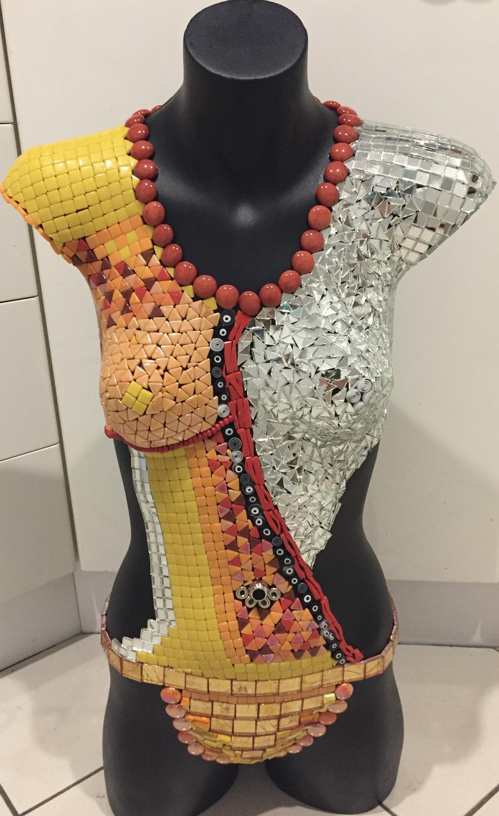 Using glass with various designs