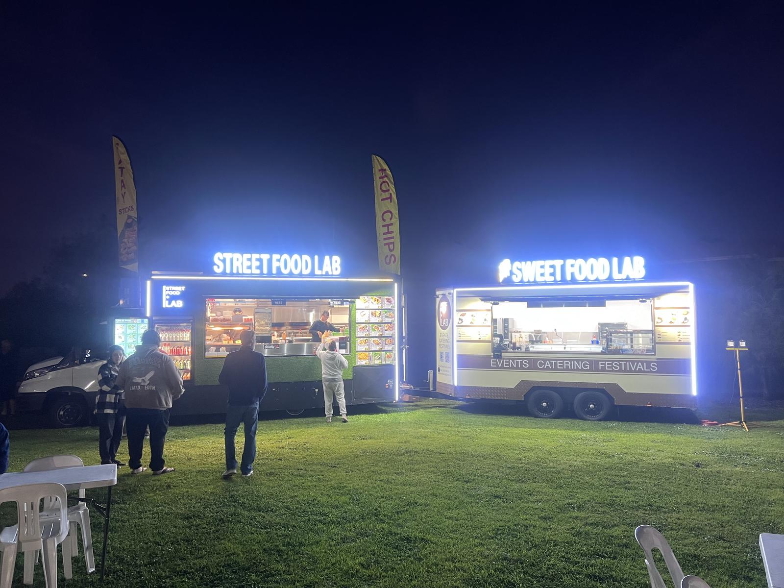 Street Food Lab truck 3.0 and Sweet Food Lab Trailer 1.0 combine