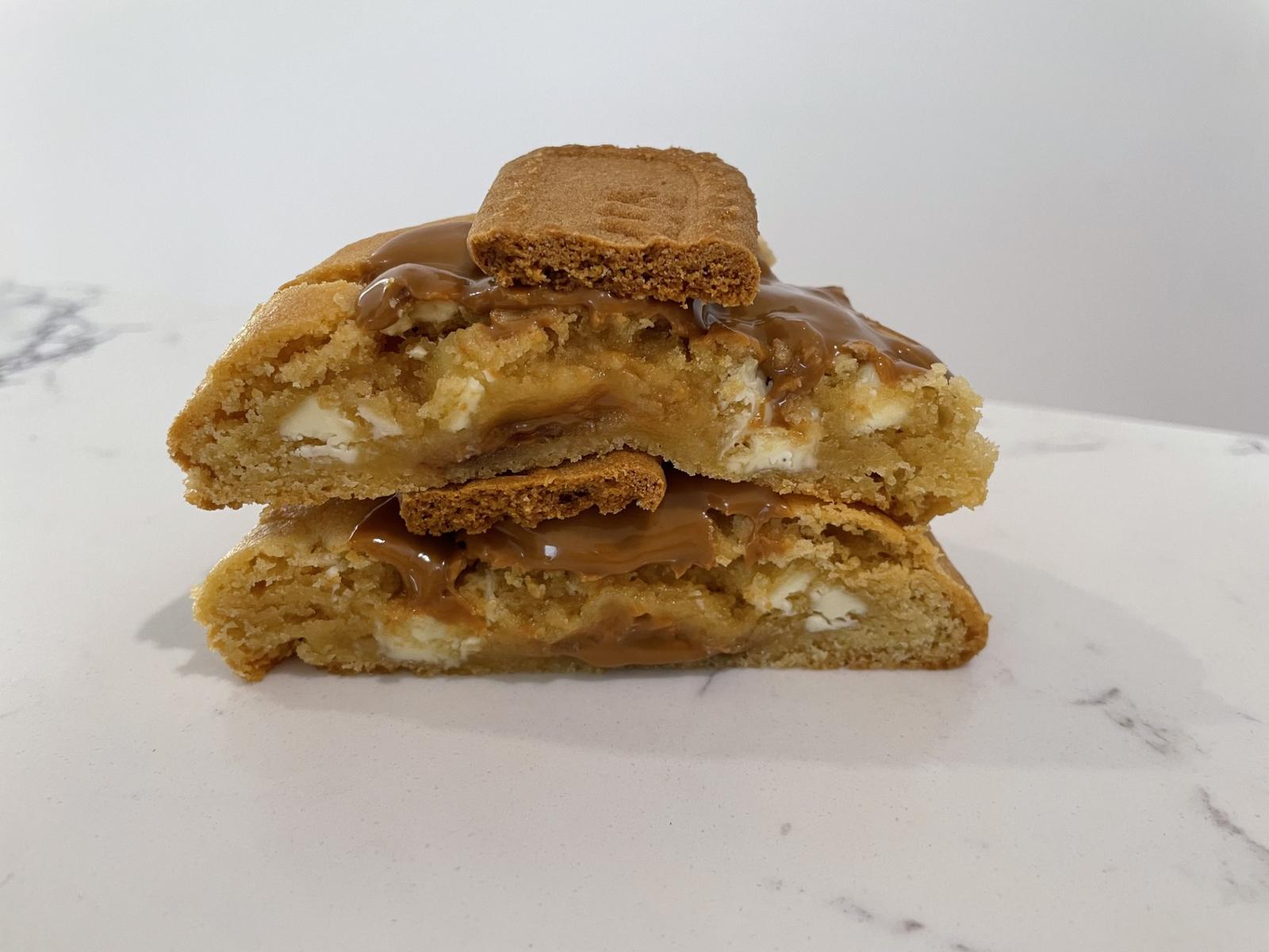 Biscoff loaded cookie