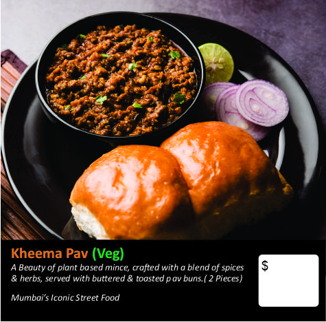 VEG KHEEMA PAV