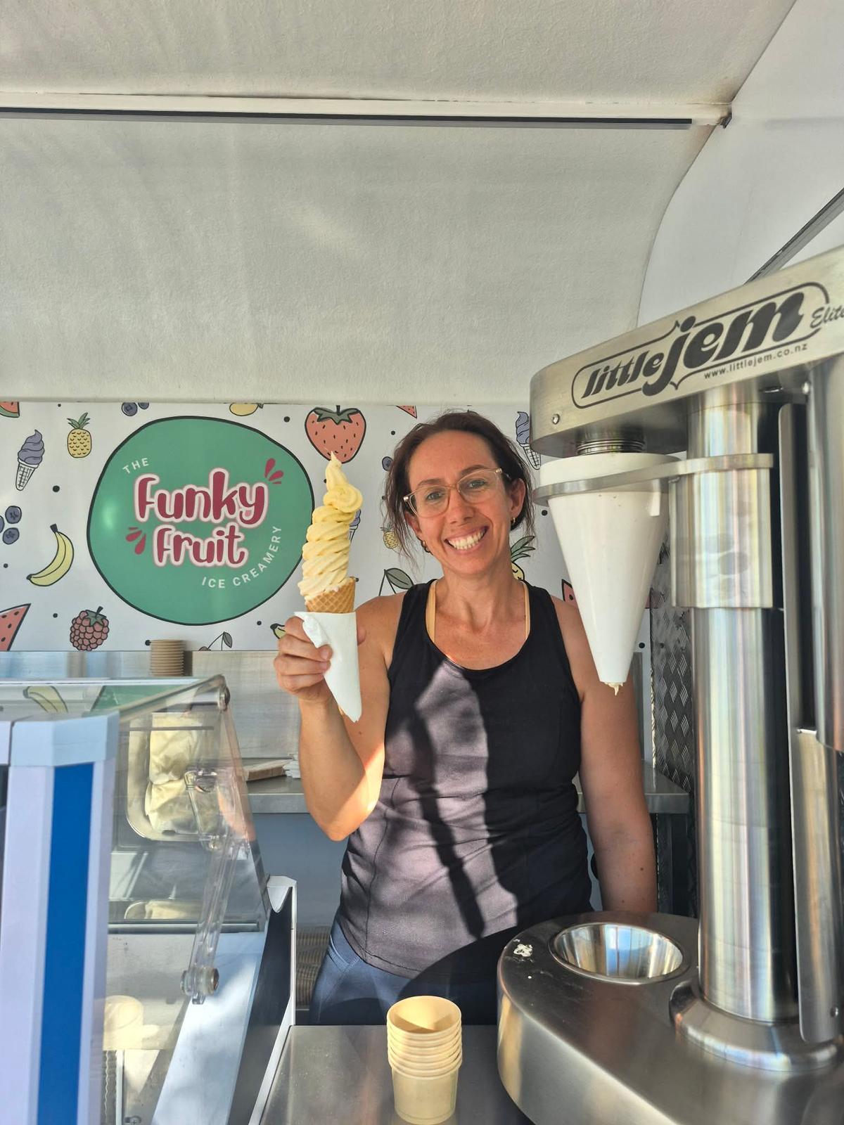 I’ve got that ice cream high.