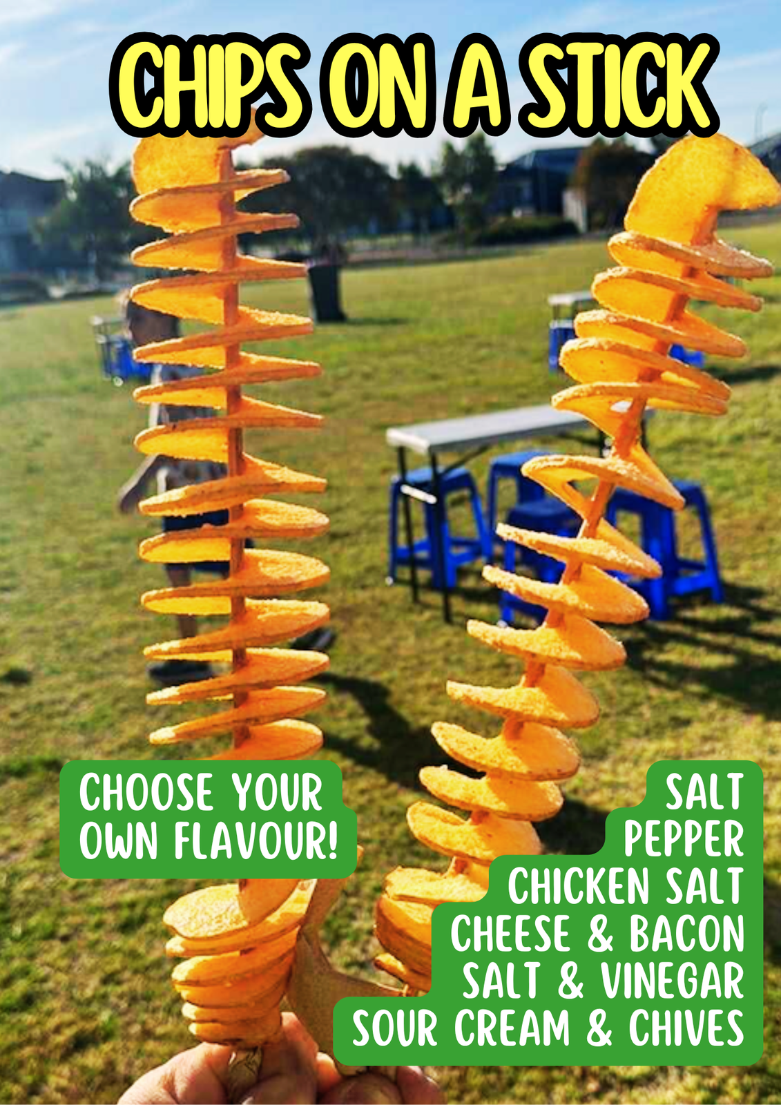 Chips on a stick