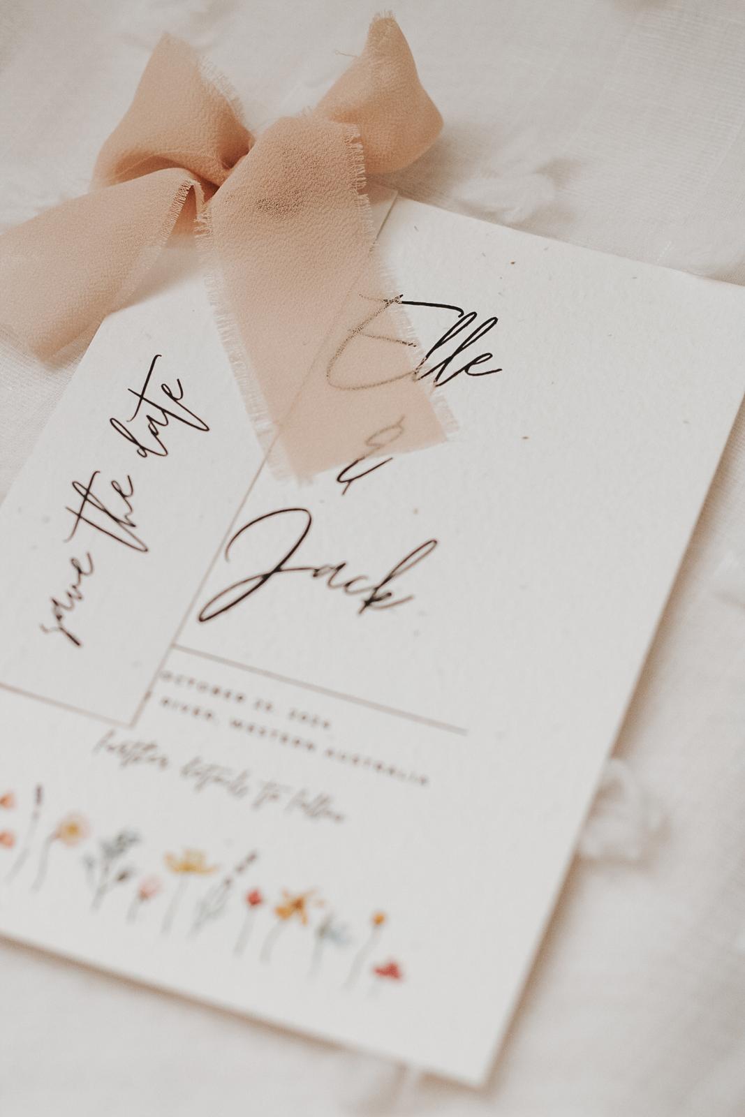 Plantable Wedding Stationery