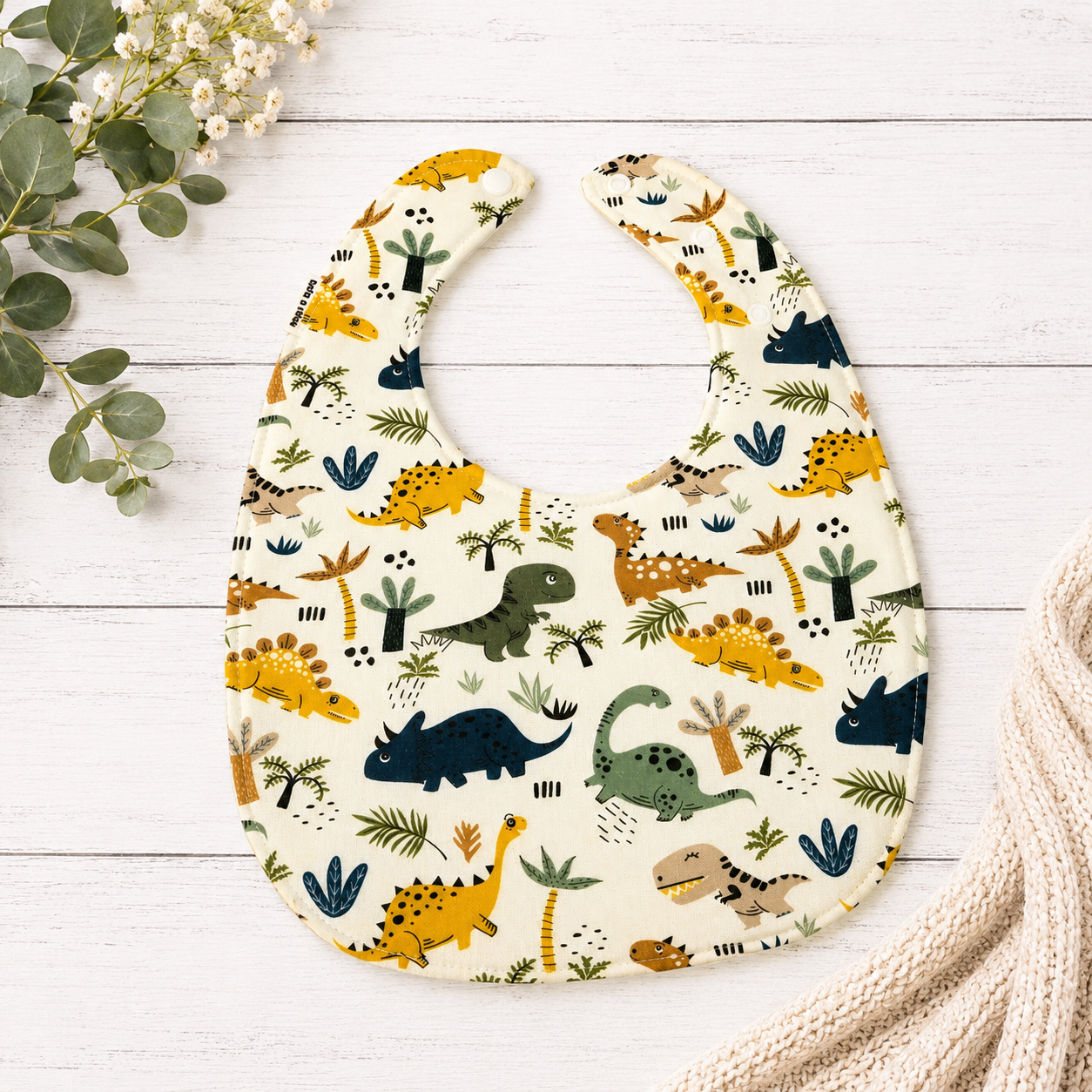 Dinosaur bib 