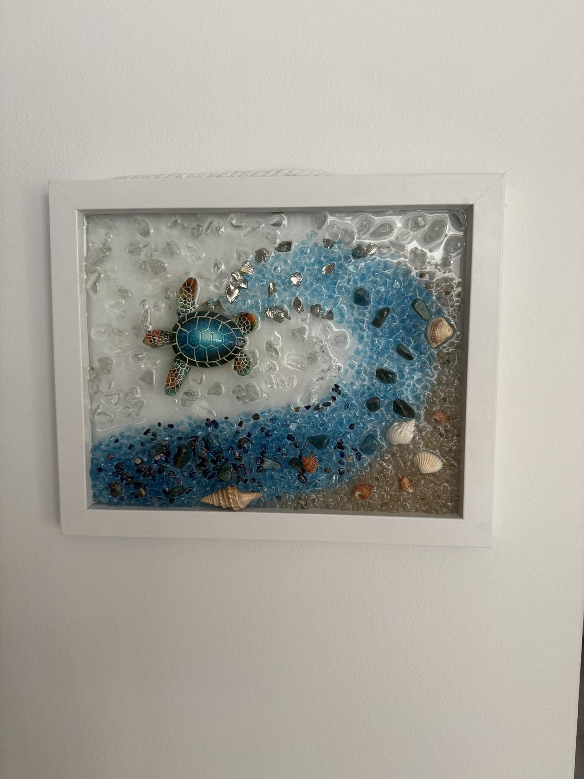 Glass Resin Art