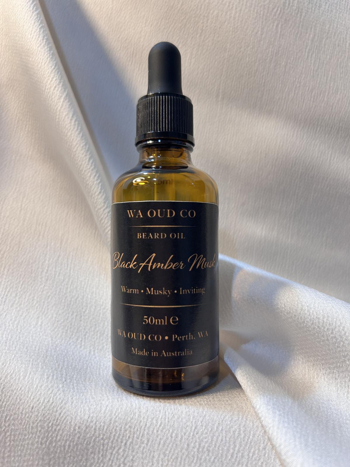 Black Amber Musk 50ML Beard Oil