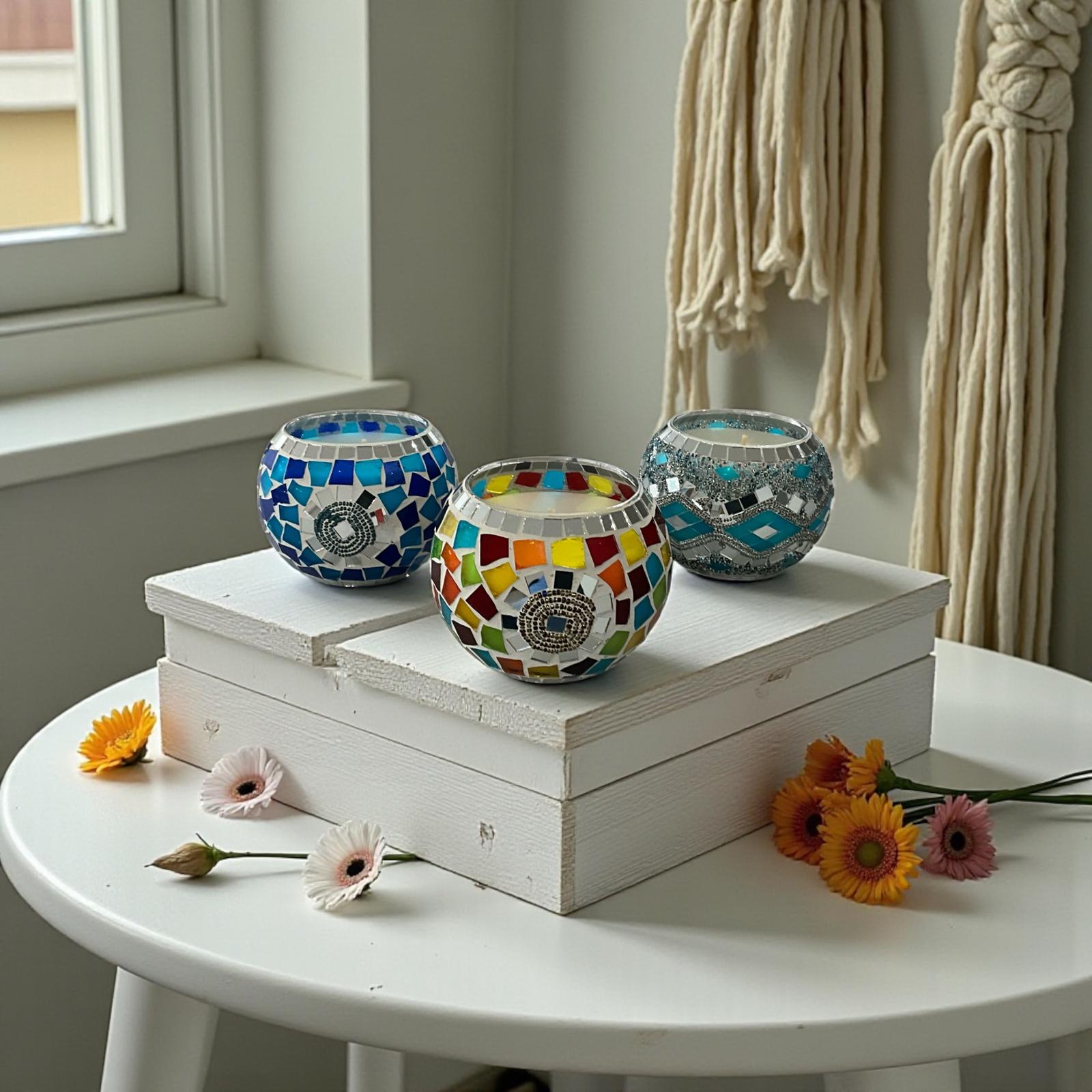 Mosaic All Natural Moisturising Fragrant Candle