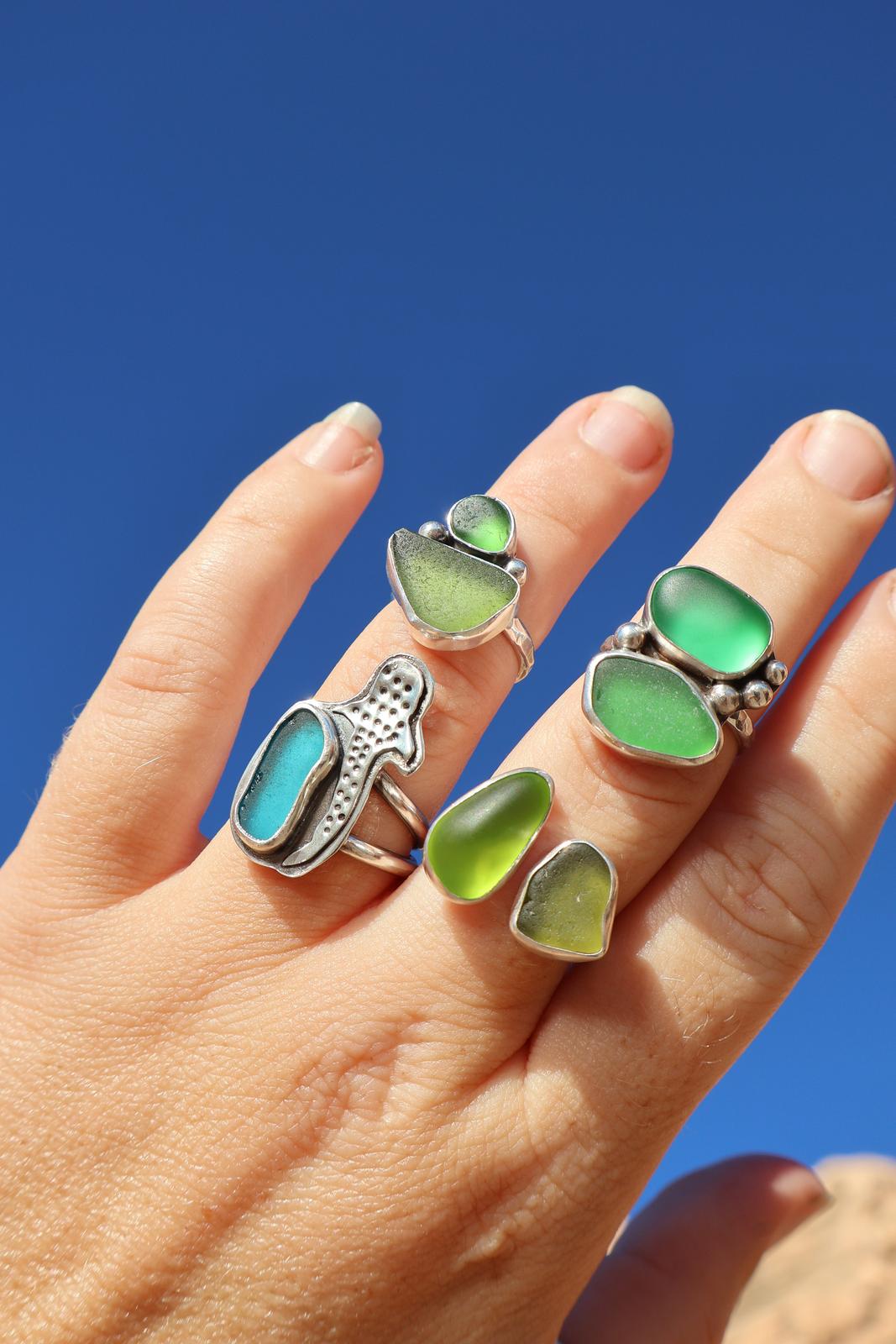 Sea Glass Ring