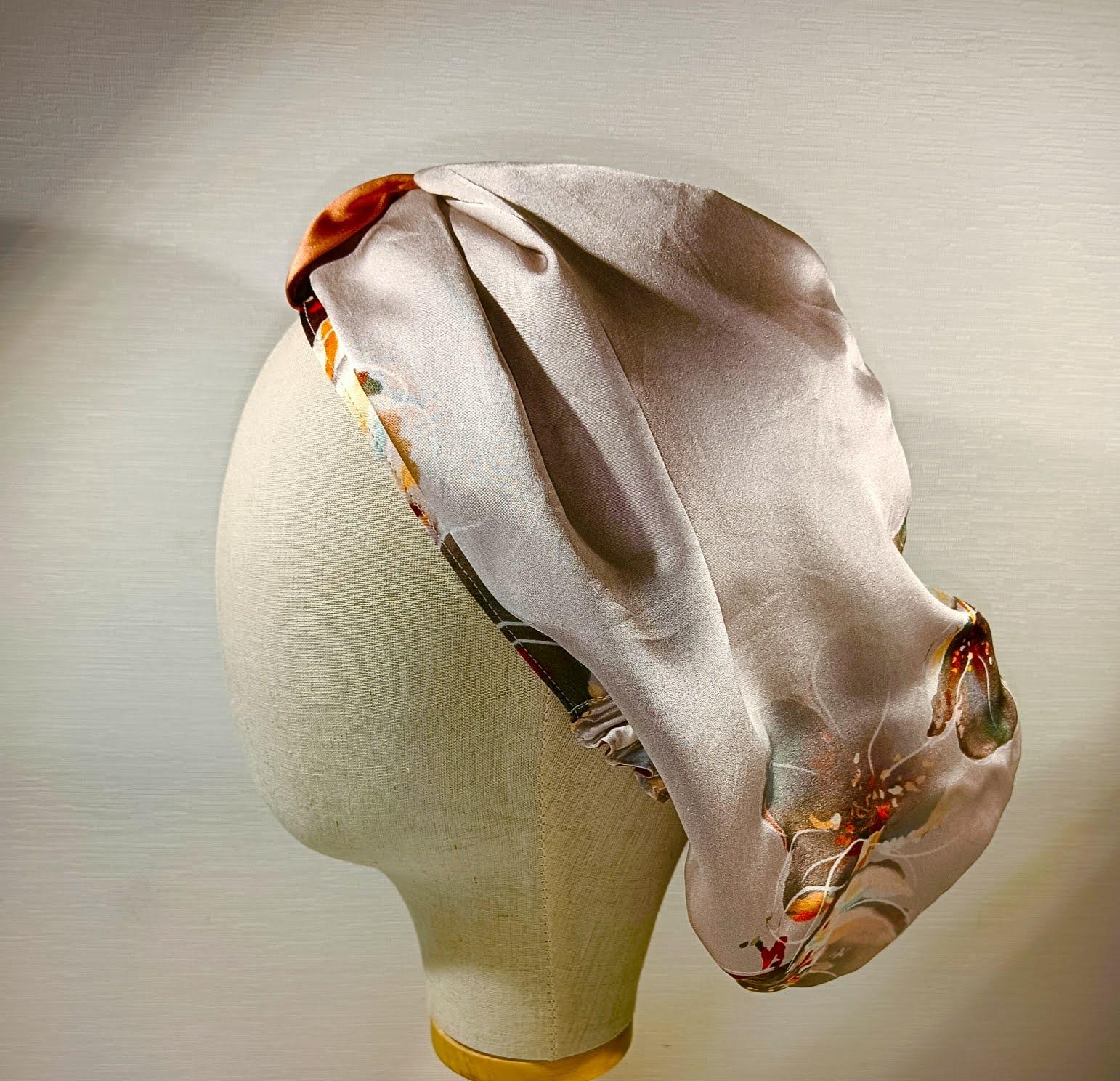 Sleep Turban reversible - Ivy print
