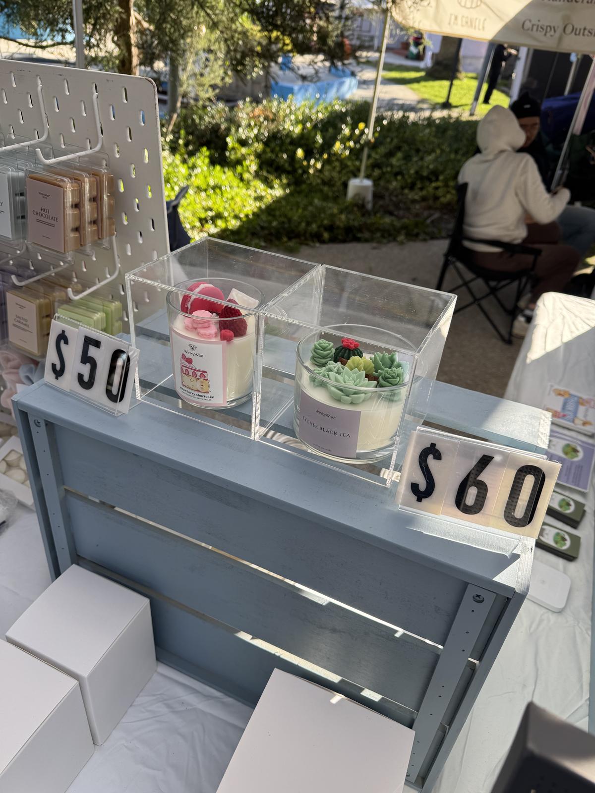 Wax design display 