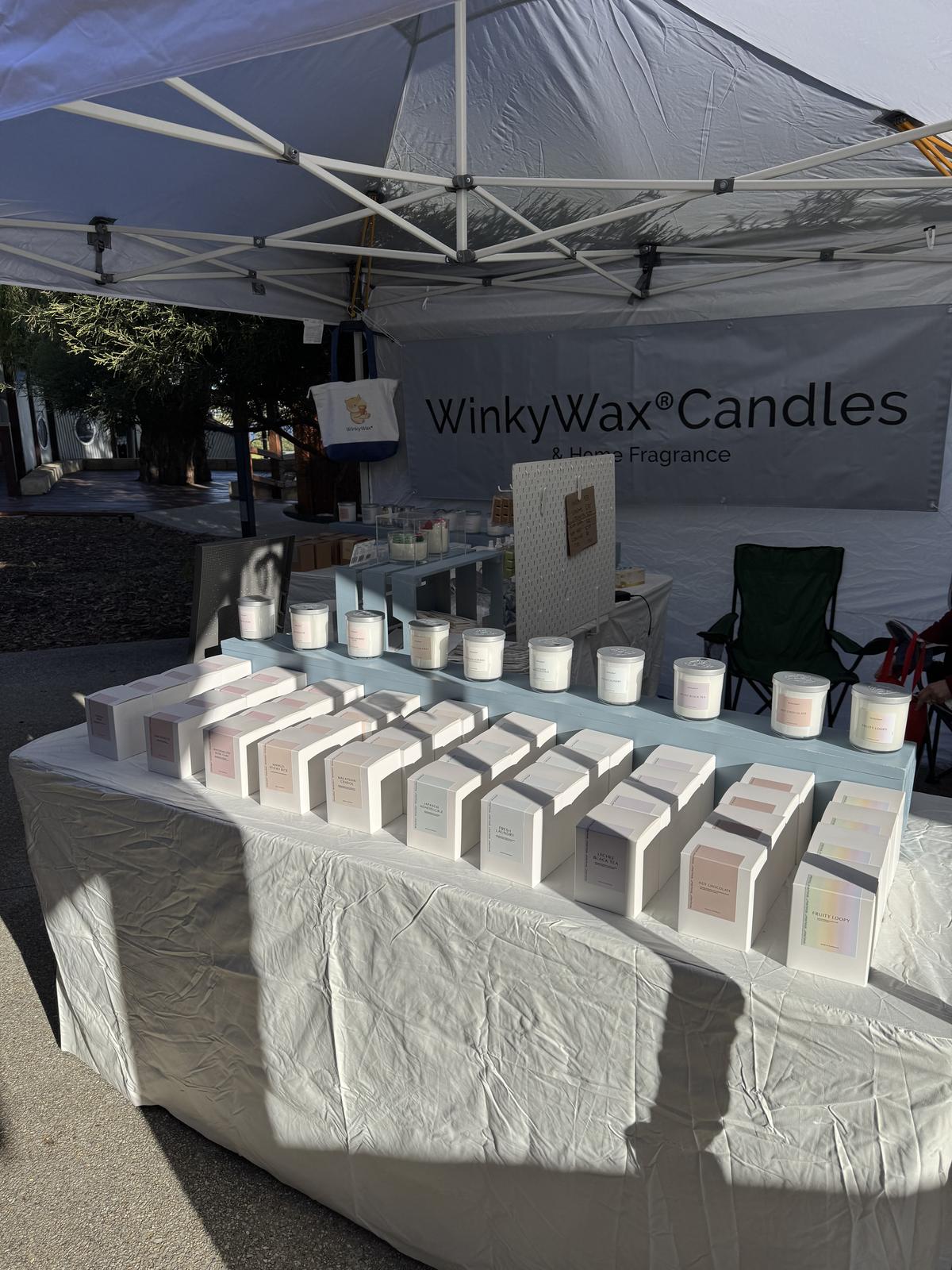 Makers market display 