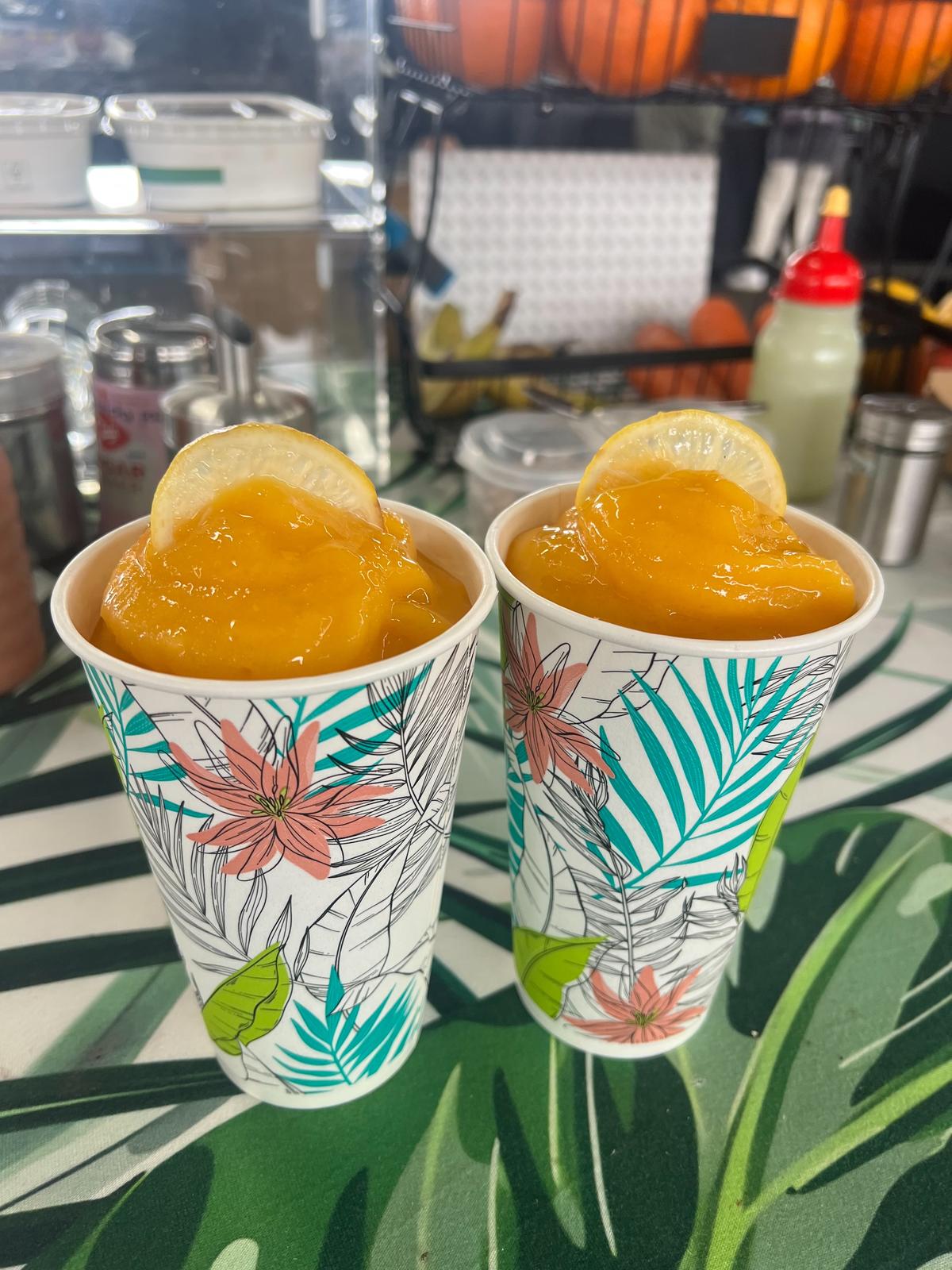 Mango Lemon & Honey Smoothies