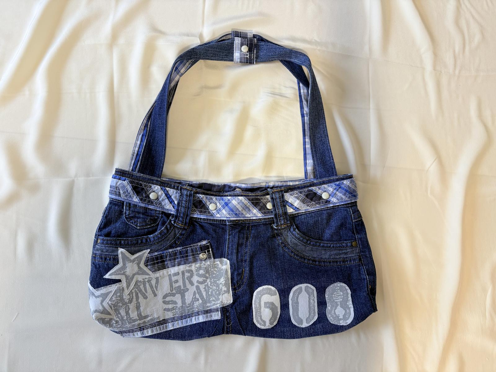 denim bag