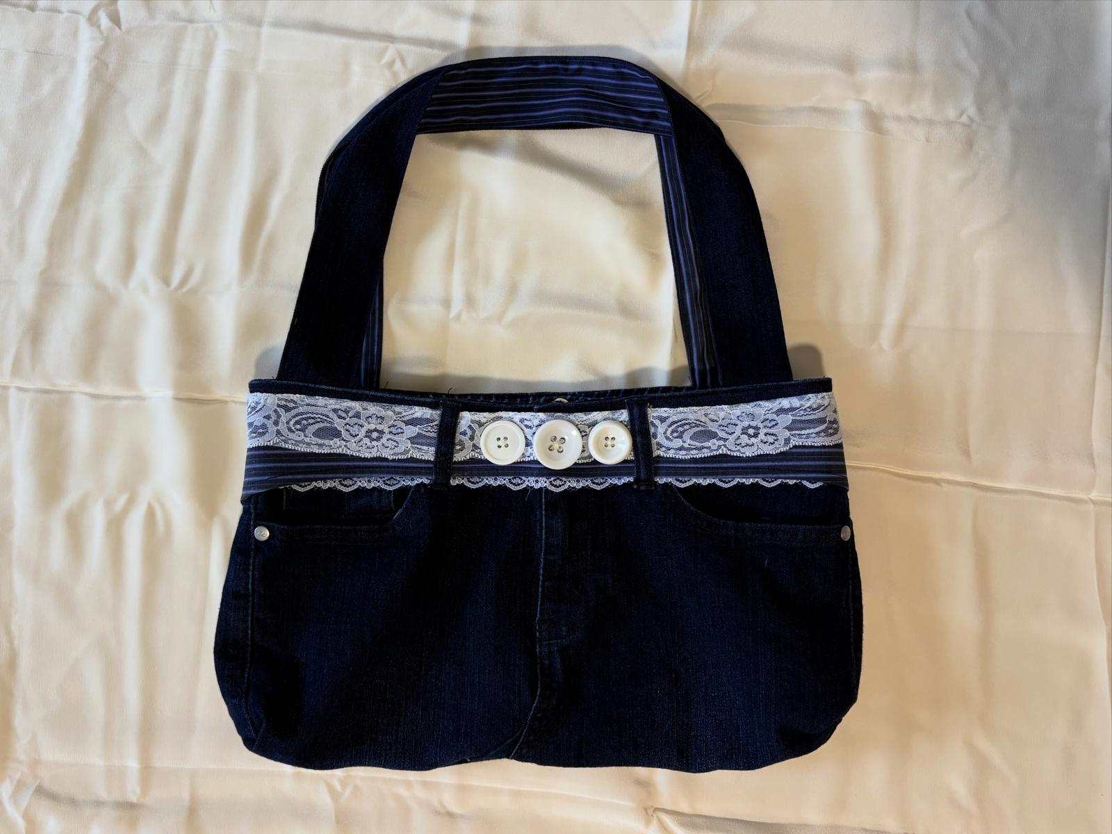 denim bag