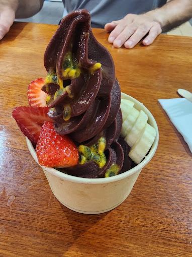 ice cream, Acai