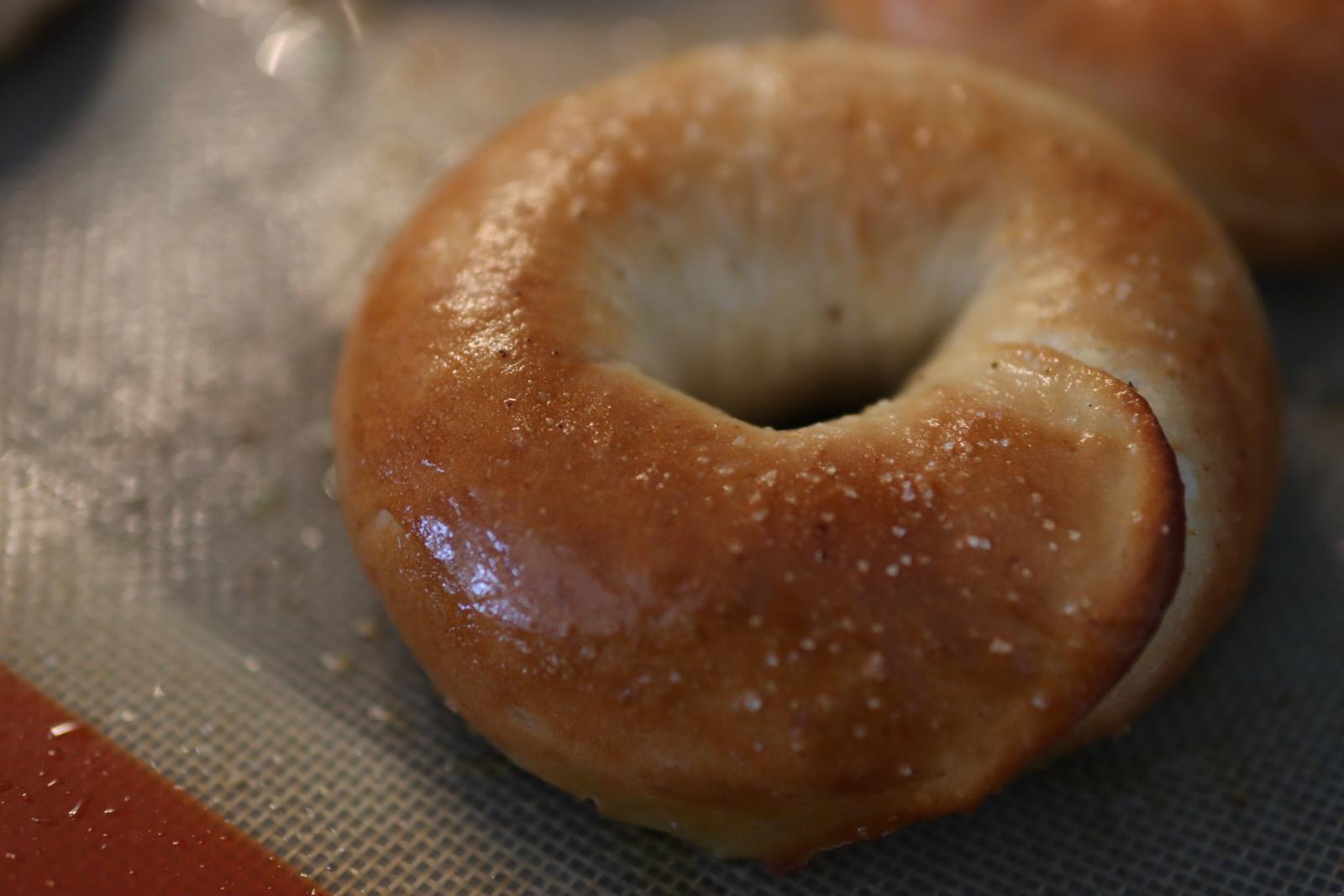 salted butter bagel 