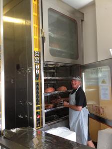 spit roast food trailer